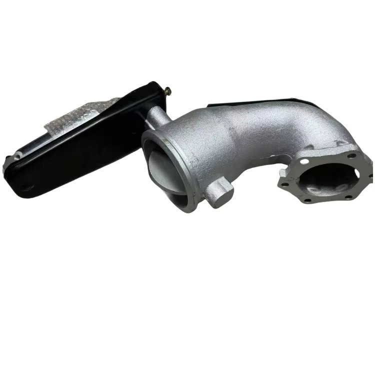 WG9725541042 Exhaust Pipe With Butterfly Valve Small Hole HOWO